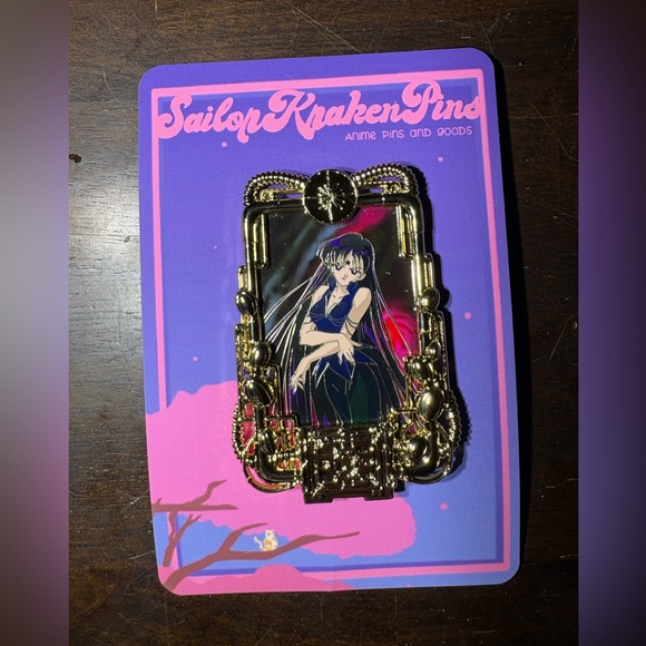 Sailor Saturn Pin- Chaos Queen Mistress - Picture 1 of 4